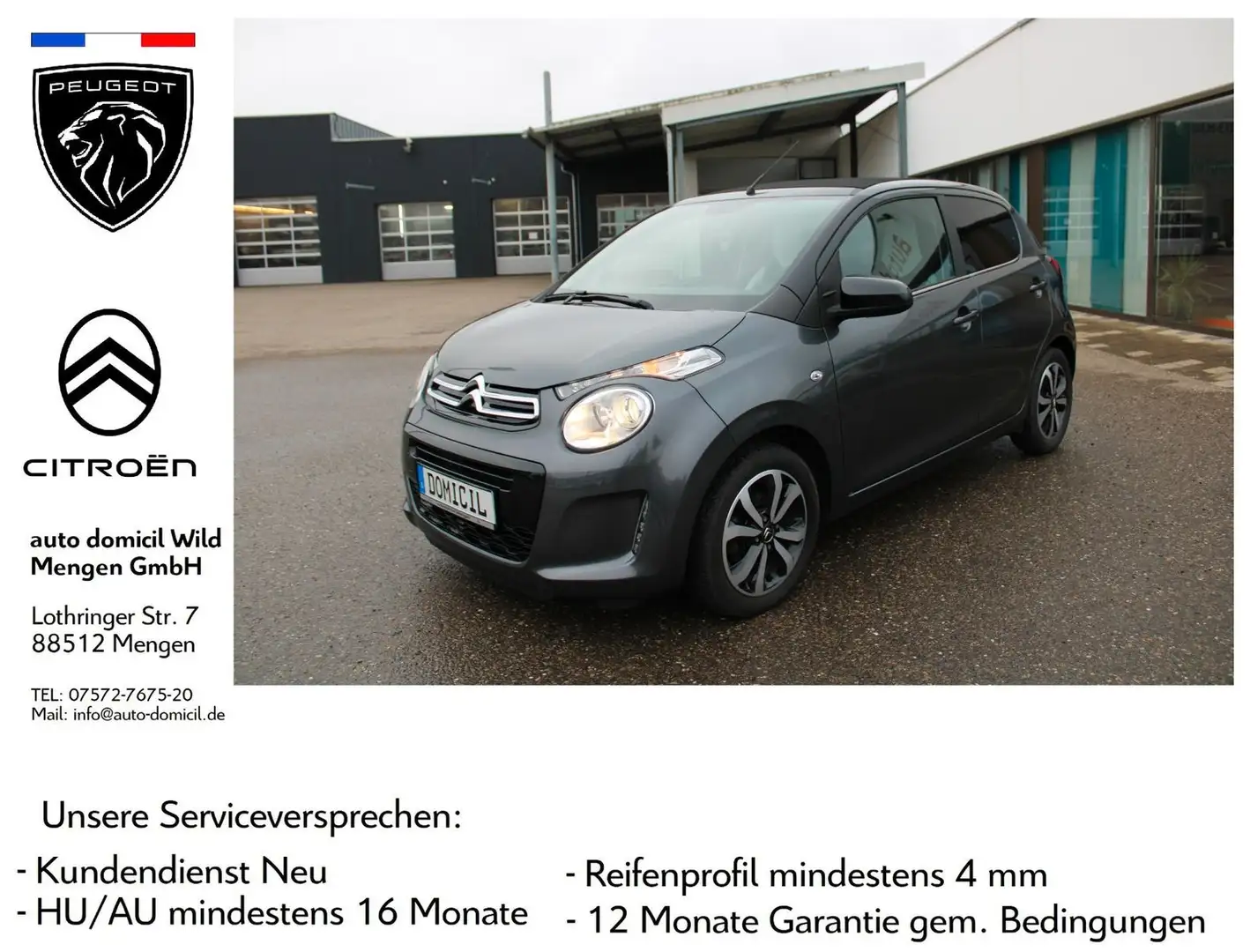 Citroen C1 Airscape Shine Grau - 1