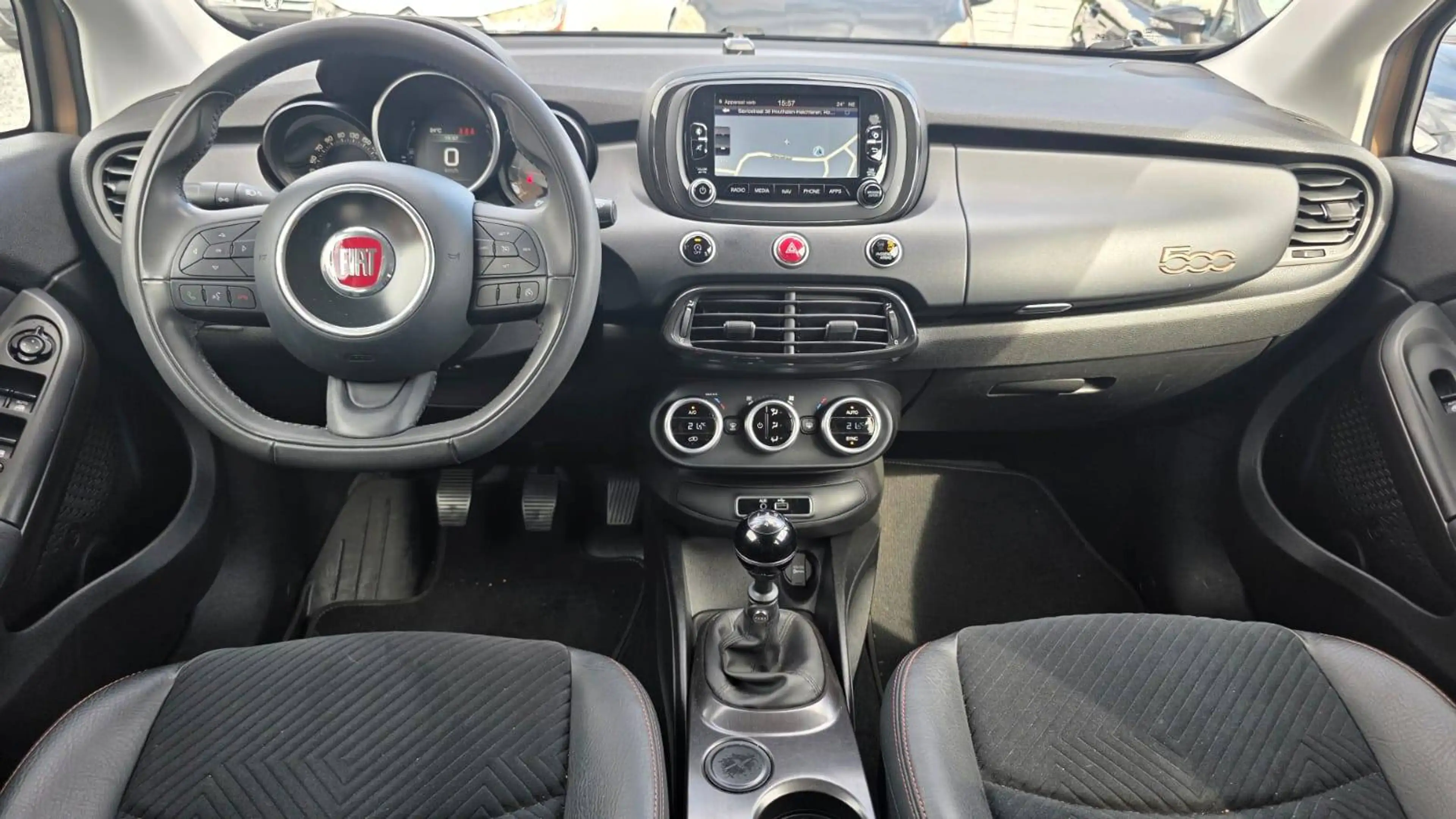 Fiat 500X Benzine Unieke Kleur Nieuw Model Navi Airco Led EVO — photo 7