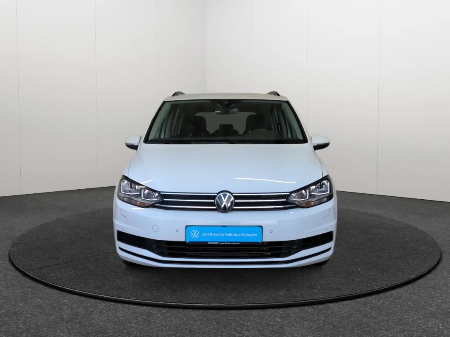 Volkswagen Touran 2.0TDI Comfortline Navi AHK SHZ PDC Weiß - 2