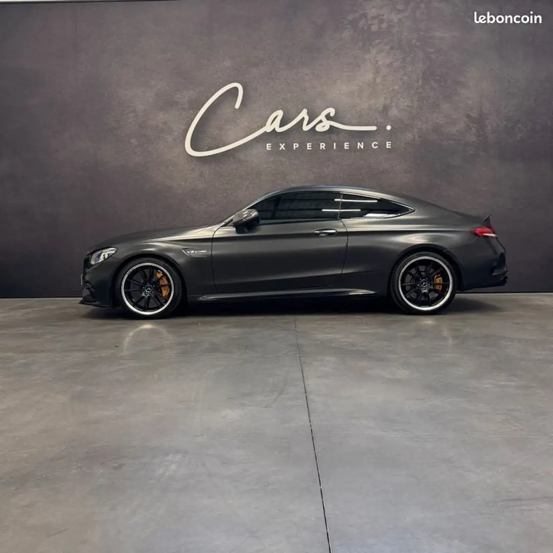 Mercedes-Benz Mercedes C63s 4.0 510 cv – IMMAT FRANCE CARBONE CAMERA 360° CAR PLAY BAQUETS à partir de 890-mois Schwarz - 2