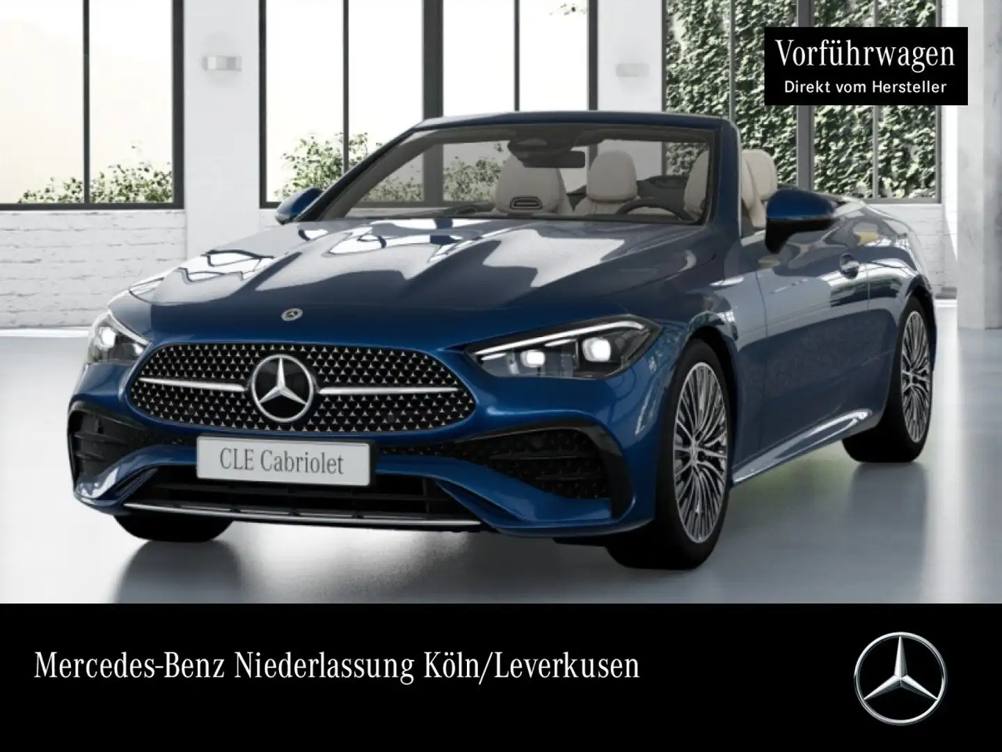 Mercedes-Benz CLE 200 4M AMG+KAMERA+KEYLESS+9G Blue - 1