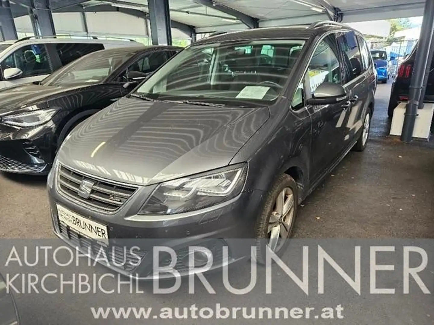 SEAT Alhambra Executive Plus 2,0 TDI DSG 4WD Gris - 1