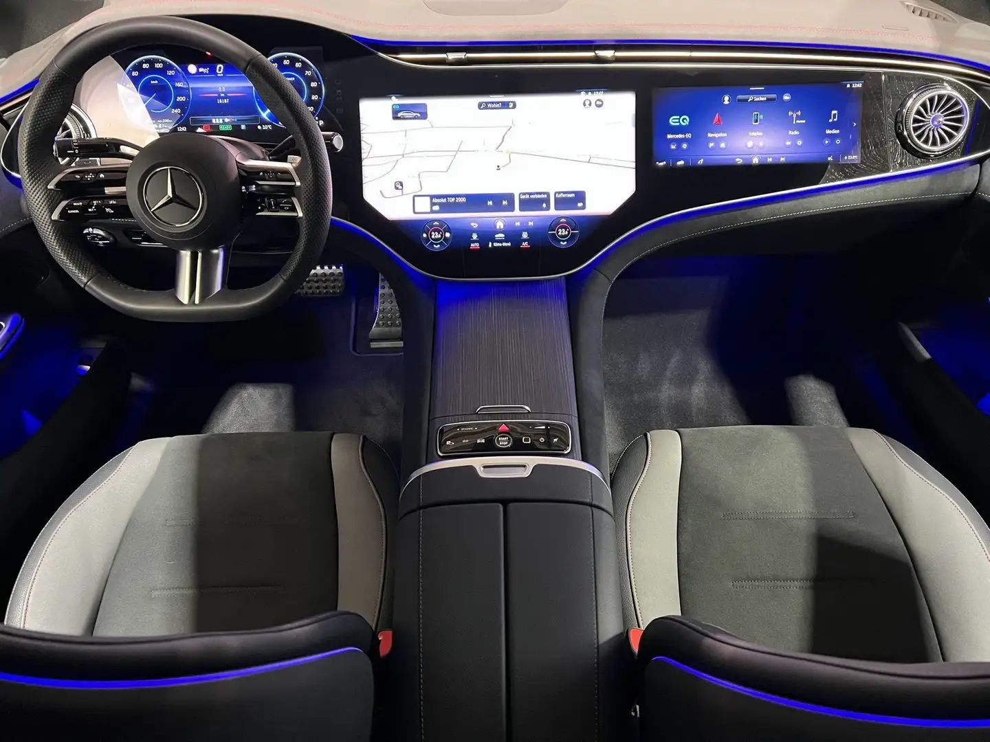 Mercedes-Benz EQE 350 AMG Advanced Plus Night HYPER+Digital ! Schwarz - 2