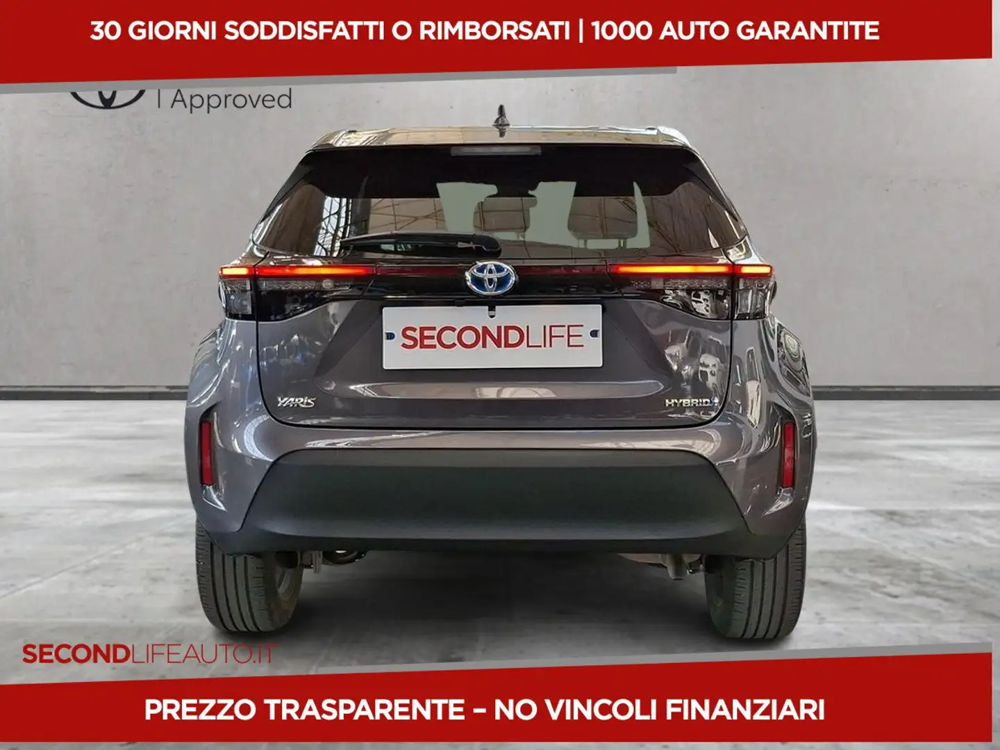 Toyota Yaris Cross 1.5h Trend fwd 116cv e-cvt Gris - 2