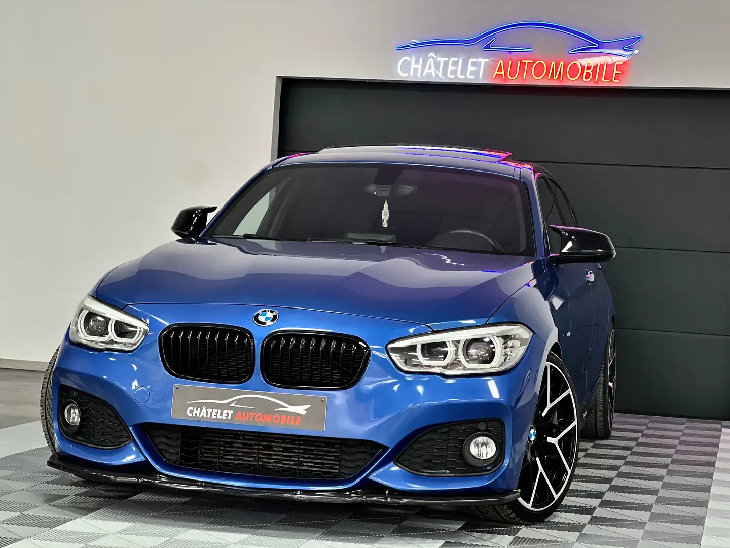 BMW 116 dA//FULL PACK M // BOÎTE AUTO// ÉTAT NEUVE Blauw - 2