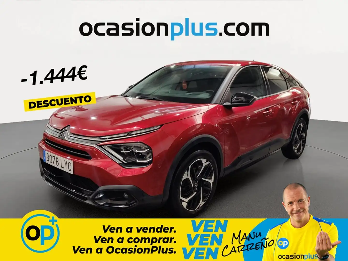 Citroen C4 1.2 PureTech Feel Pack S&S 130 Rojo - 1
