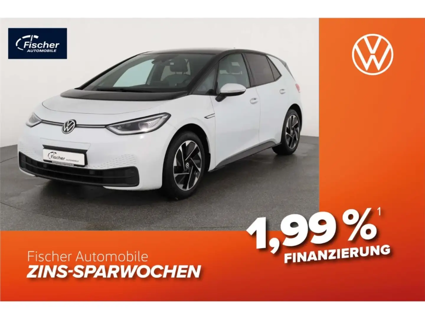 Volkswagen ID.3 Pure Performance 45 kWh Matrix/RFK Weiß - 1