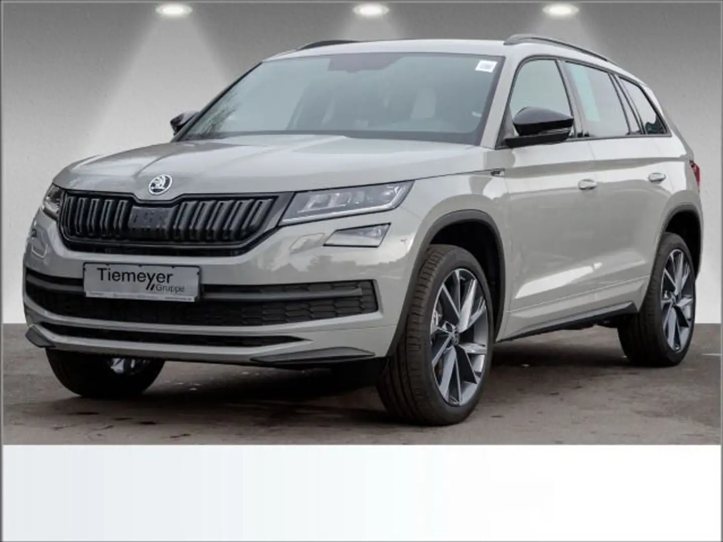 Skoda Kodiaq 2.0 TDI SPORTLINE AHK ACC VIRTUAL NAVI Gris - 2