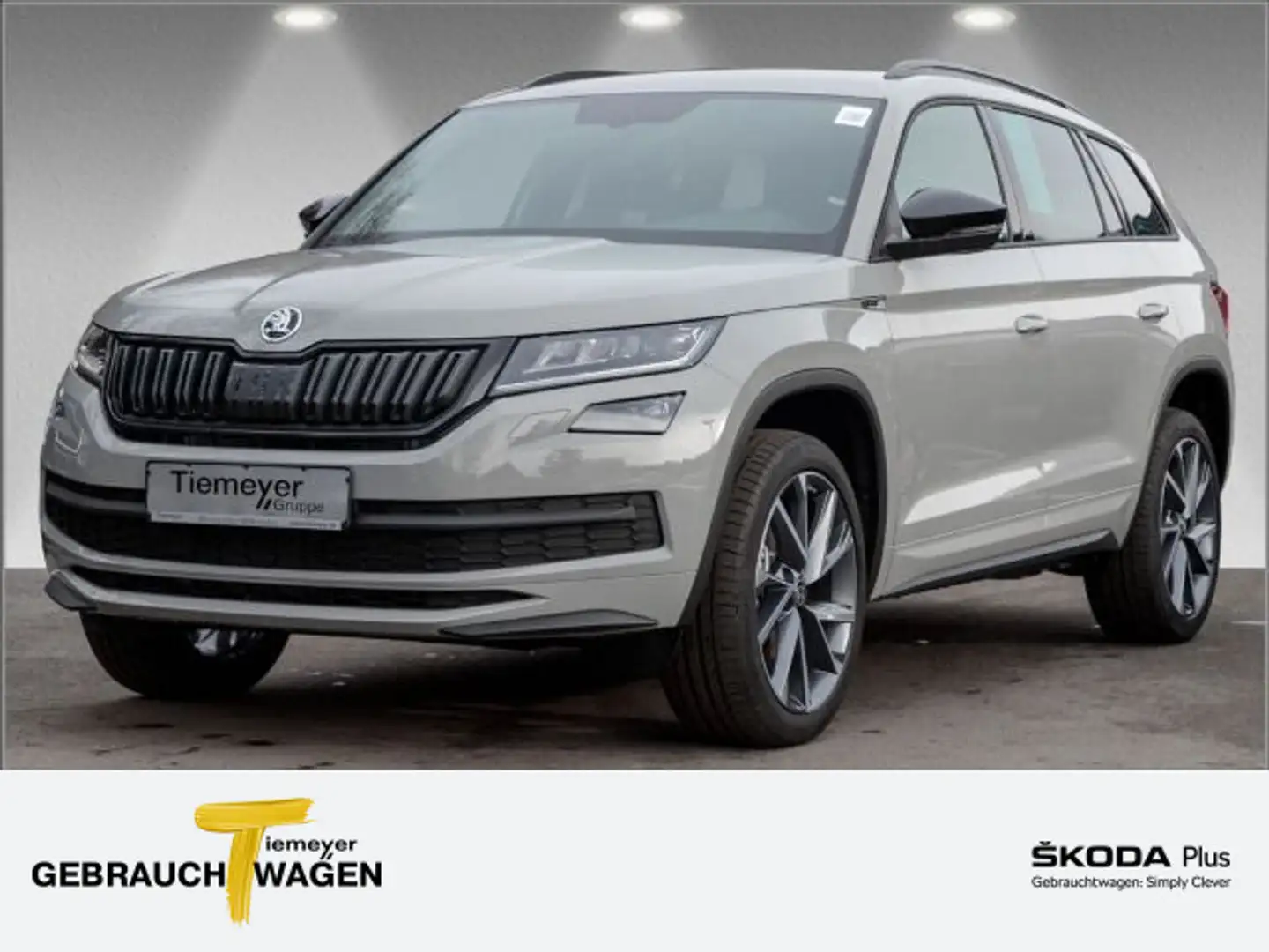 Skoda Kodiaq 2.0 TDI SPORTLINE AHK ACC VIRTUAL NAVI Gris - 1
