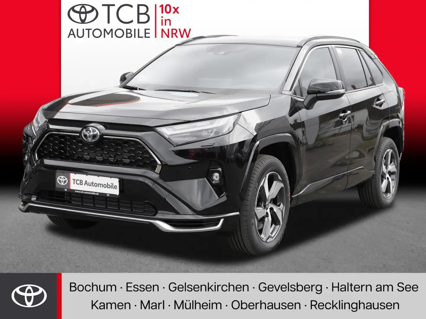 Toyota RAV 4 Teamplayer 2.0 4x4 Plug-In NAVI SHZ PDC BT Noir - 1