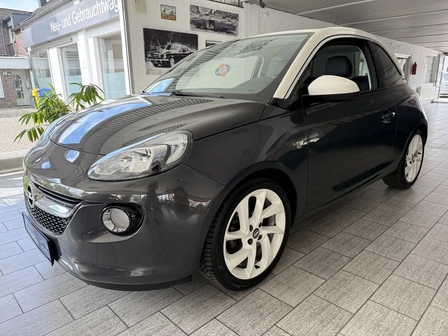 Opel Adam 1.2 *JAM WHITE* Gris - 1