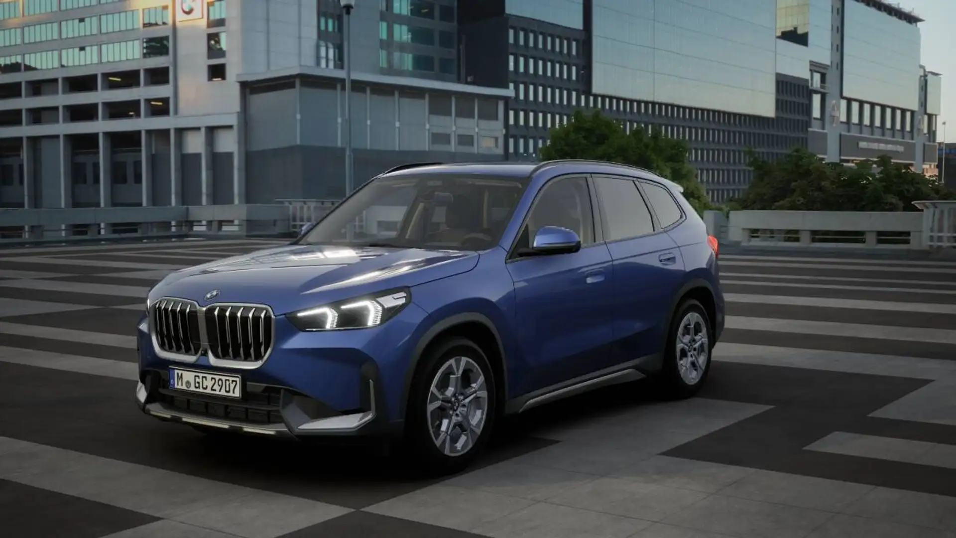 BMW X1 sDrive20d xLine ACC SpurAss AHK HiFi Navi RFK Bleu - 1