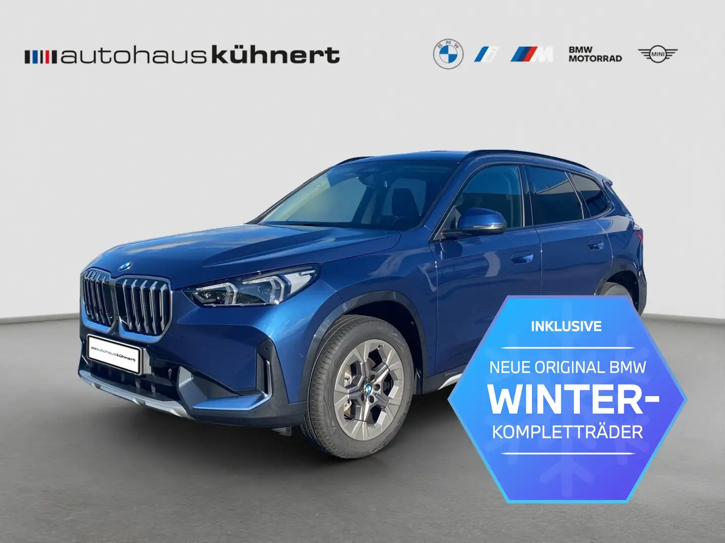 BMW X1 sDrive20d xLine ACC SpurAss AHK HiFi Navi RFK Bleu - 1
