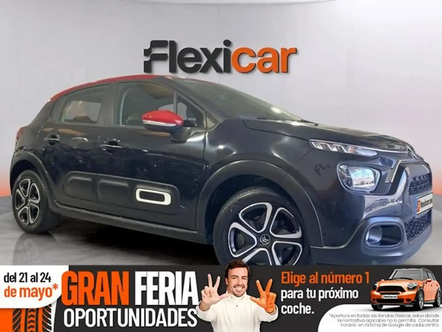 Citroen C3 PureTech 60KW (83CV) Feel Pack Negro - 1