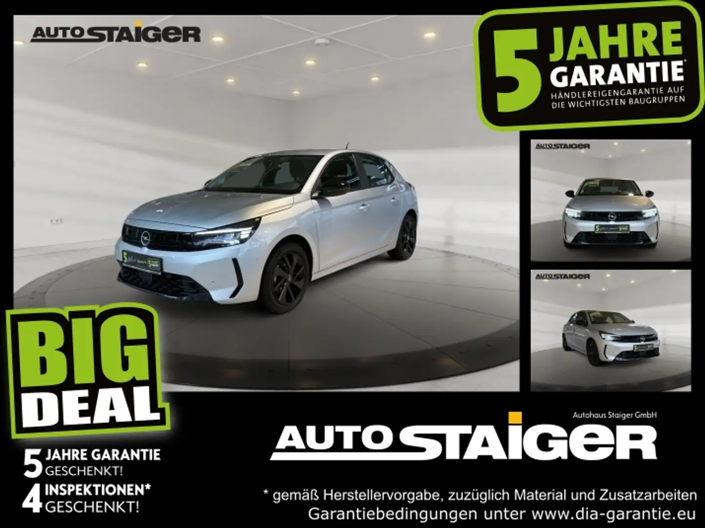 Opel Corsa F 1.2 Rückfahrkamera LHZ SHZ Grau - 1