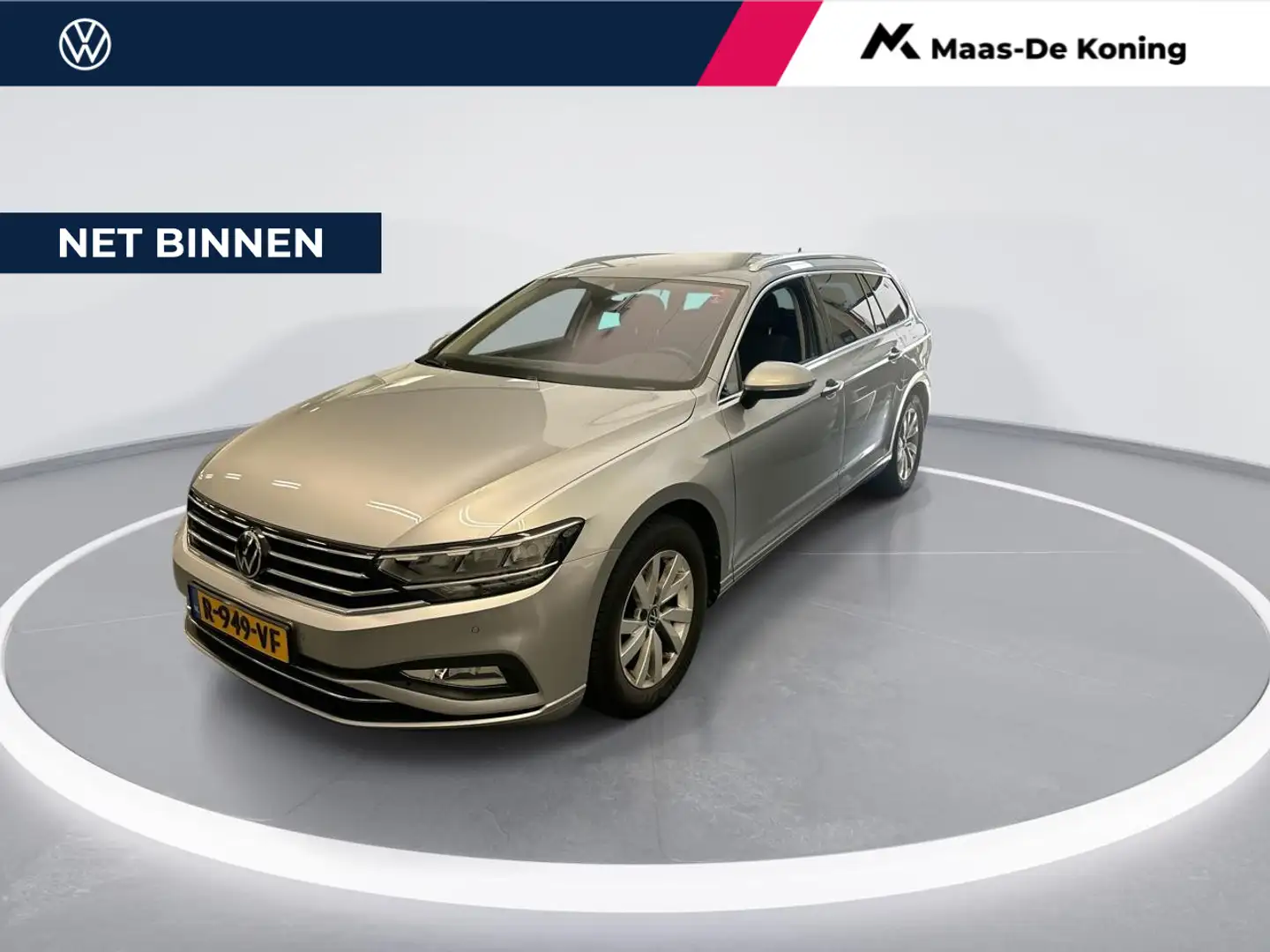 Volkswagen Passat Variant 1.5 Tsi 150pk DSG Business · Apple/Android Car Pla Zilver - 1