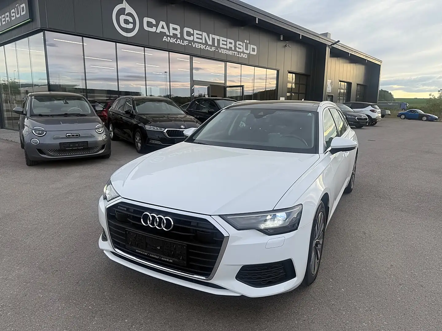 Audi A6 Avant 40 TDI quattro design S-tronic Weiß - 1