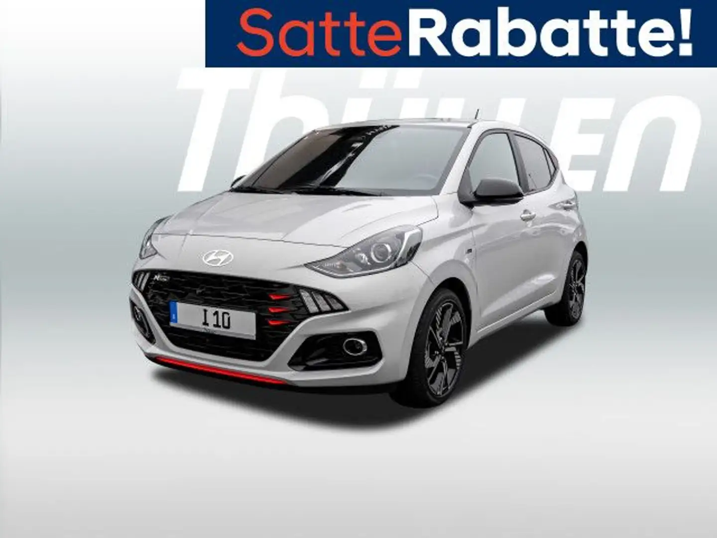Hyundai i10 N-Line 1.0 Turbo Benzin Sportpaket Bluetooth Grijs - 1