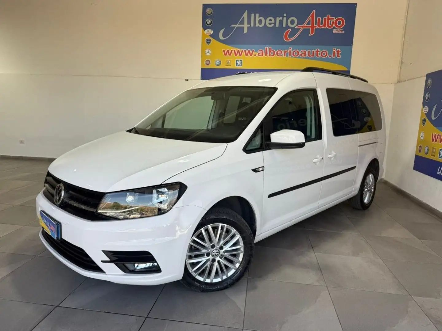 Volkswagen Caddy 2.0 TDI 102 CV DSG Highline Maxi *7 POSTI* Bianco - 1