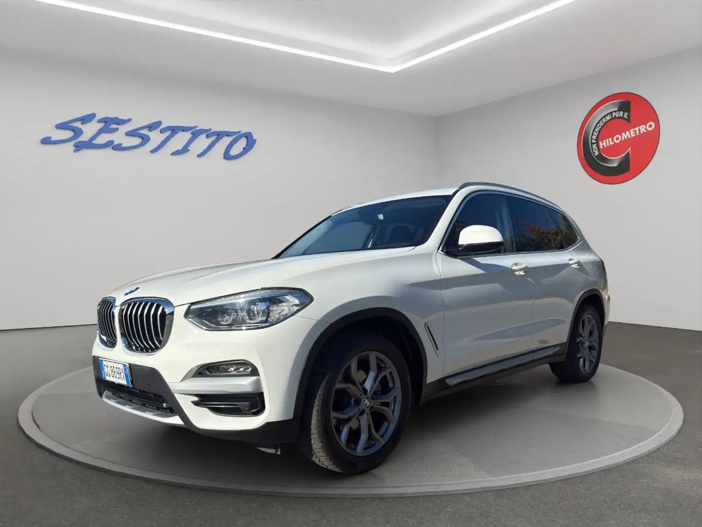 BMW X3 xdrive20d mhev 48V xLine auto Bianco - 1