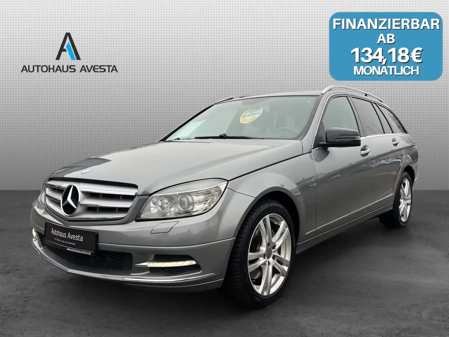 Mercedes-Benz C 350 T CDI BE 4 MATIC/ ALLRAD/2.HAND/ 2010/ AHK Срібний - 1