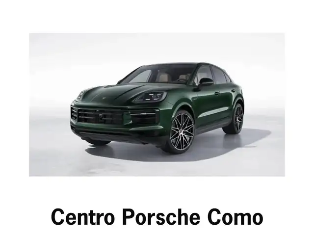 Porsche Cayenne Coupe Hybrid 470cv - COLORE SU CAMPIONE DEEP GREEN