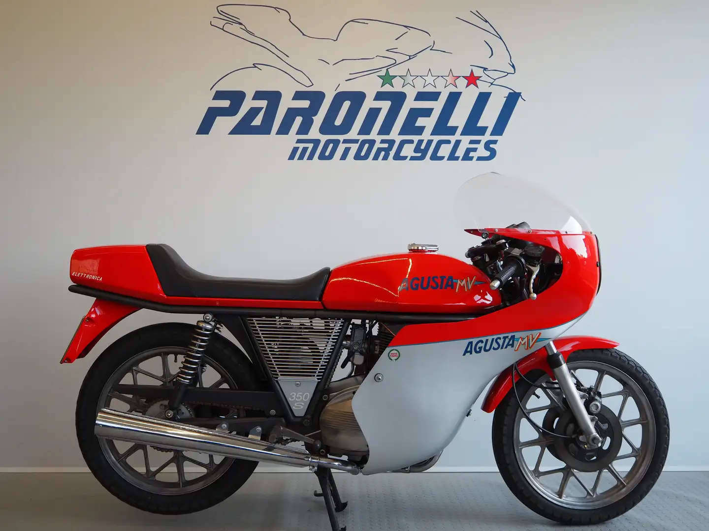 MV Agusta 350 S Ipotesi Red - 1