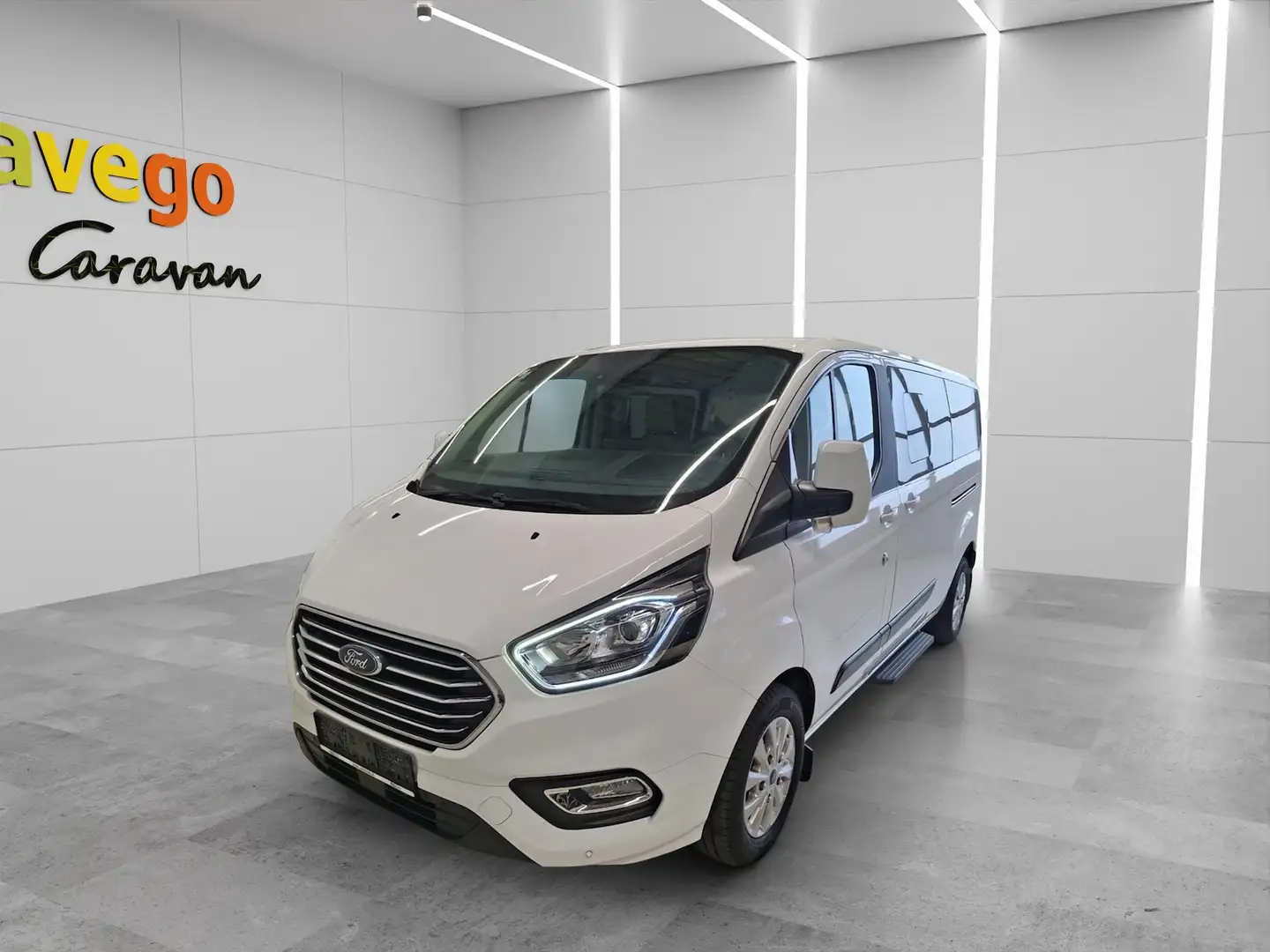 Ford Tourneo Custom Bus 2,0 EcoBlue 320 L2H1 FWD Trend Weiß - 1