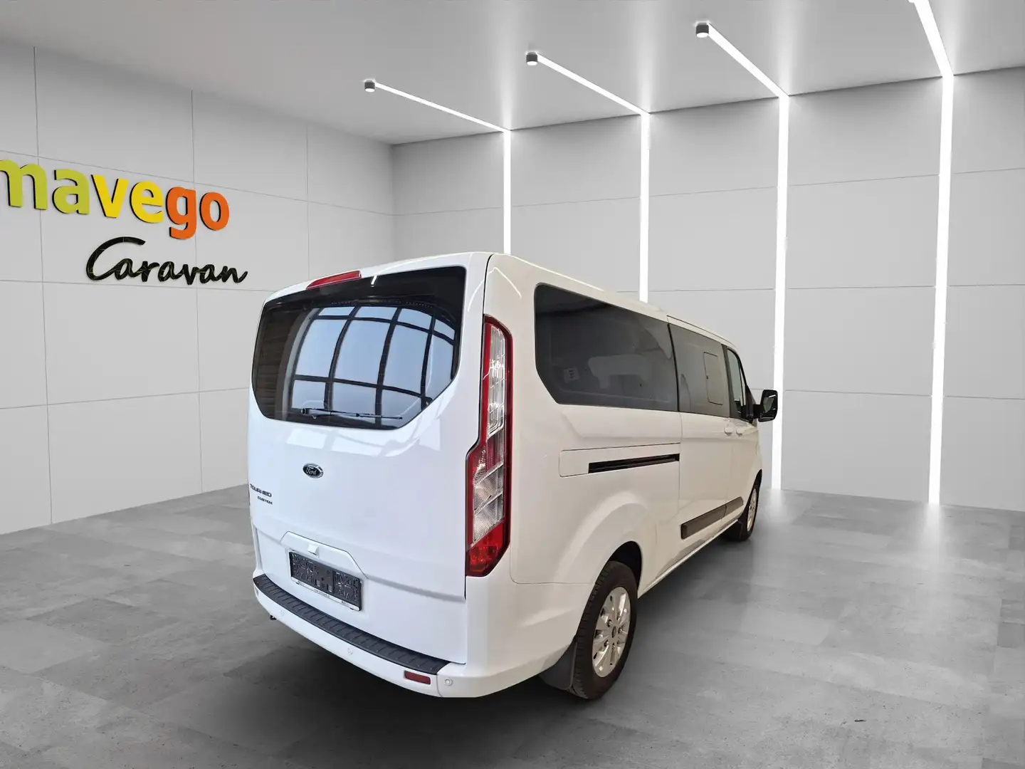 Ford Tourneo Custom Bus 2,0 EcoBlue 320 L2H1 FWD Trend Weiß - 2