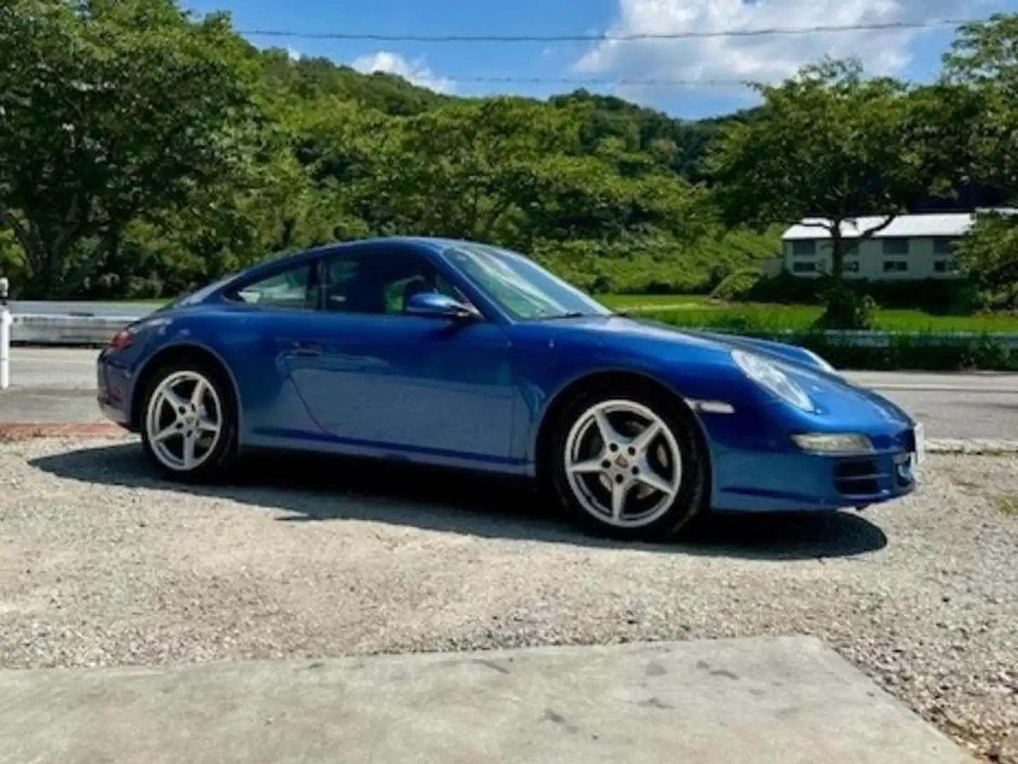 Porsche 997 carrera 4 Blauw - 2