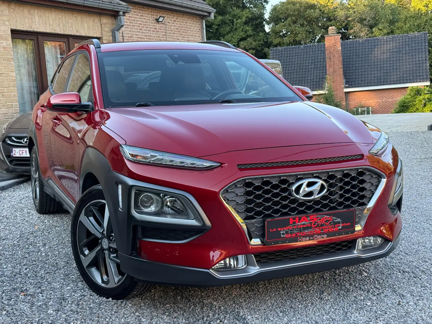 Hyundai KONA ( Sky ) 1.0T-GDi ( 120Ch ) 08/2018 ( EURO 6d ) Rood - 1