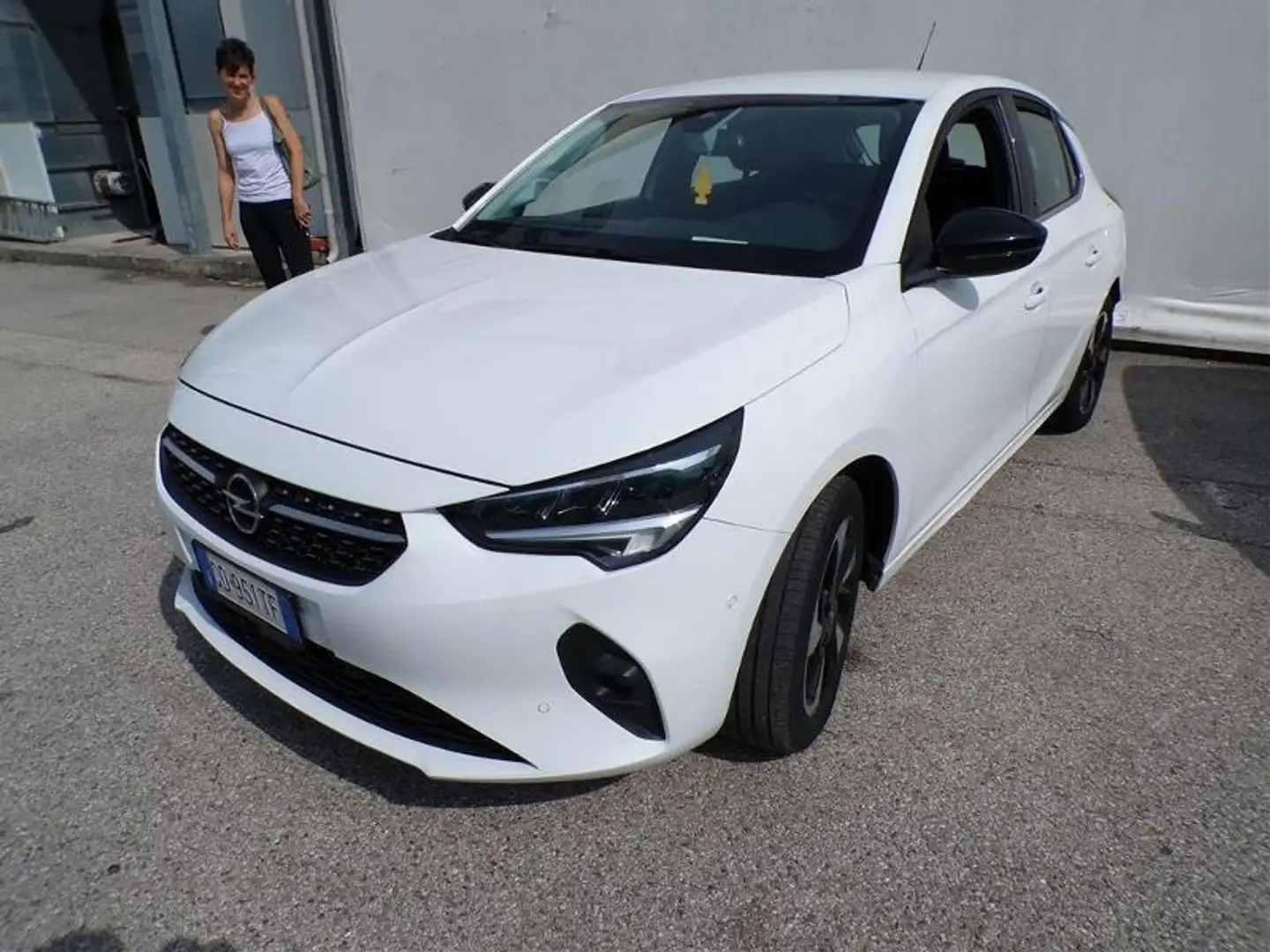 Opel Corsa-e 5 Porte   Elegance Bianco - 2