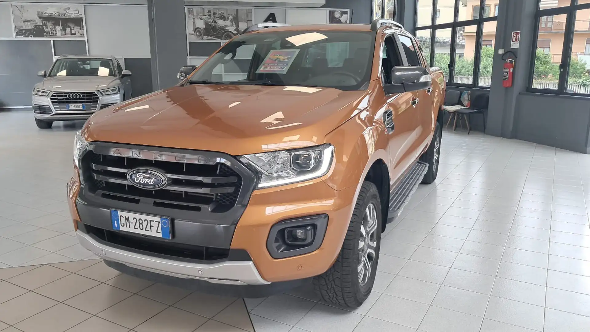 Ford Ranger 2.0 ECOBLUE aut. 205 CV DC Wildtrack 5 posti Arancione - 1