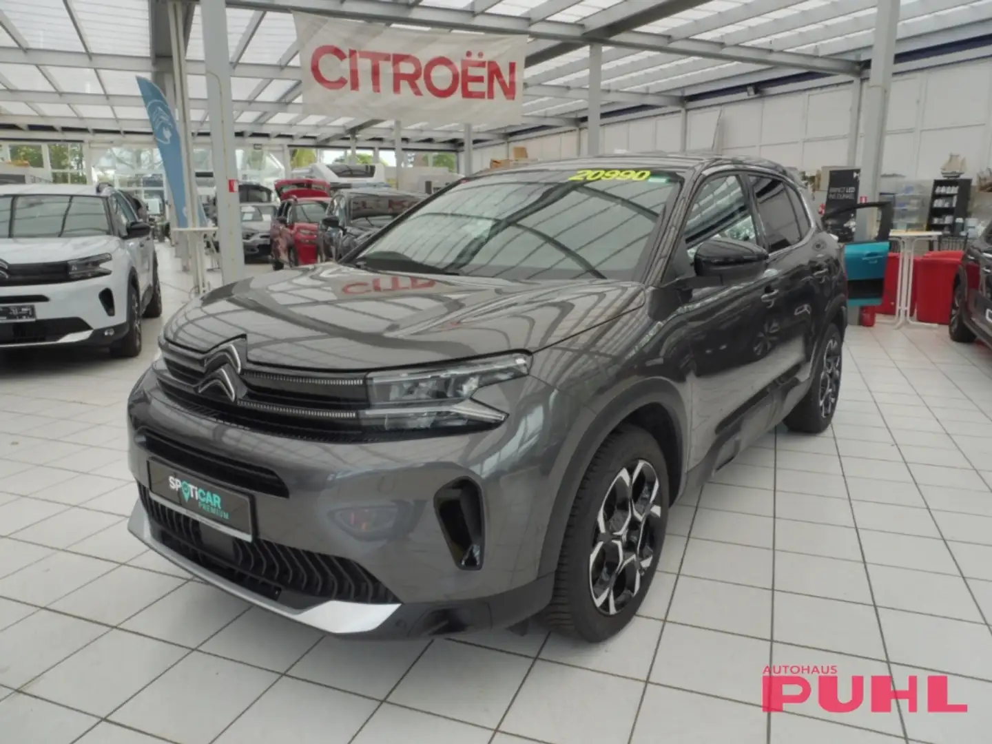 Citroen C5 Aircross Plus 1.2 PureTech 130 EU6d Gris - 1