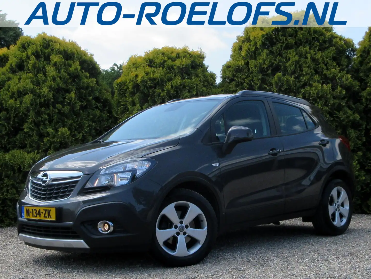 Opel Mokka 1.4 T Cosmo*Navi*Cruise*Trekhaak* Grijs - 1