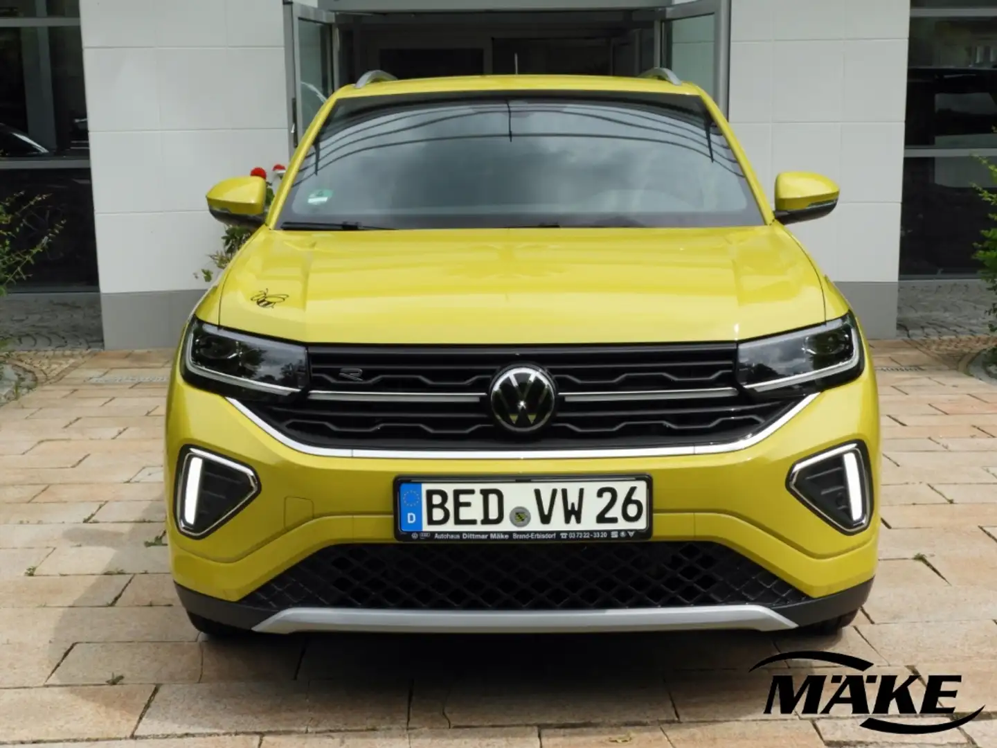 Volkswagen T-Cross R-Line 1.5 TSI ACT DSG LED AHZV IQ.L. RFK Gelb - 2