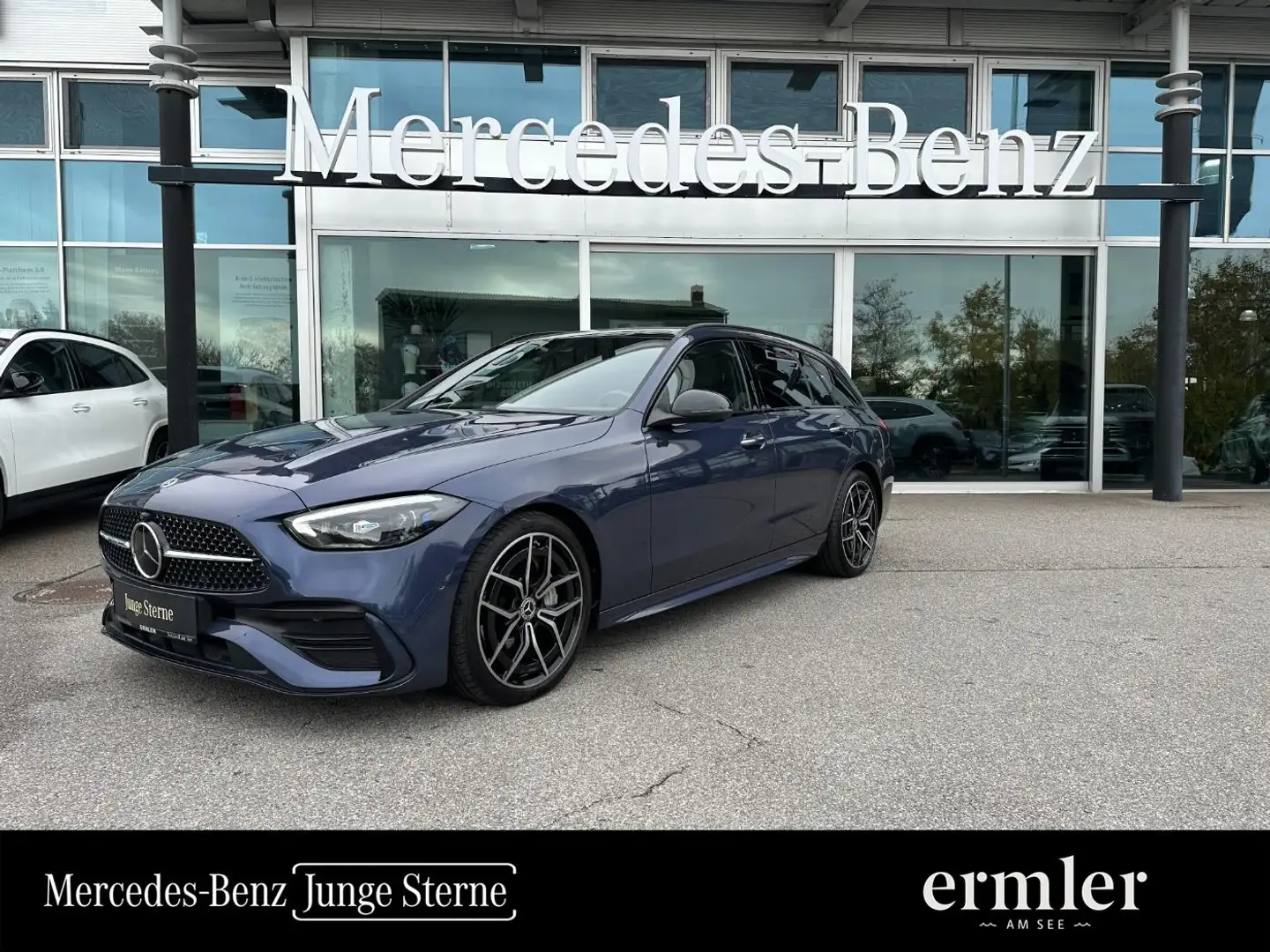 Mercedes-Benz C 220 d 4MATIC T-Modell AMG Line Premium Plus Bleu - 1