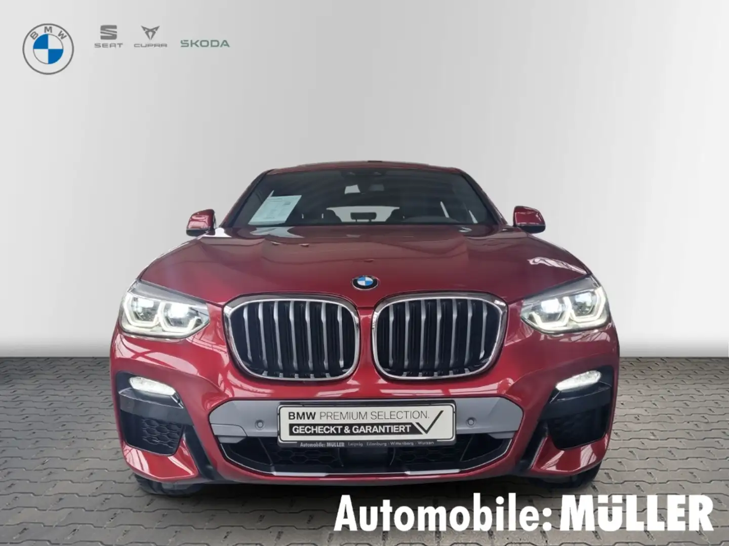 BMW X4 25d MSport xDrive Park-Assistent HUD El. Panodach Rojo - 2