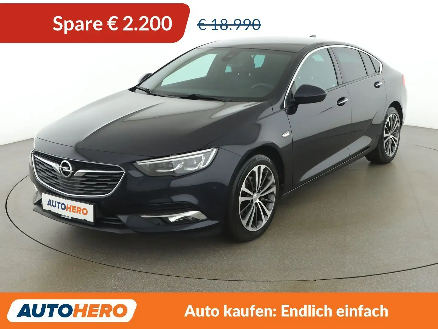 Opel Insignia 1.5 SIDI Turbo INNOVATION Aut. *LED*HUD*ACC*SPUR* Blau - 1