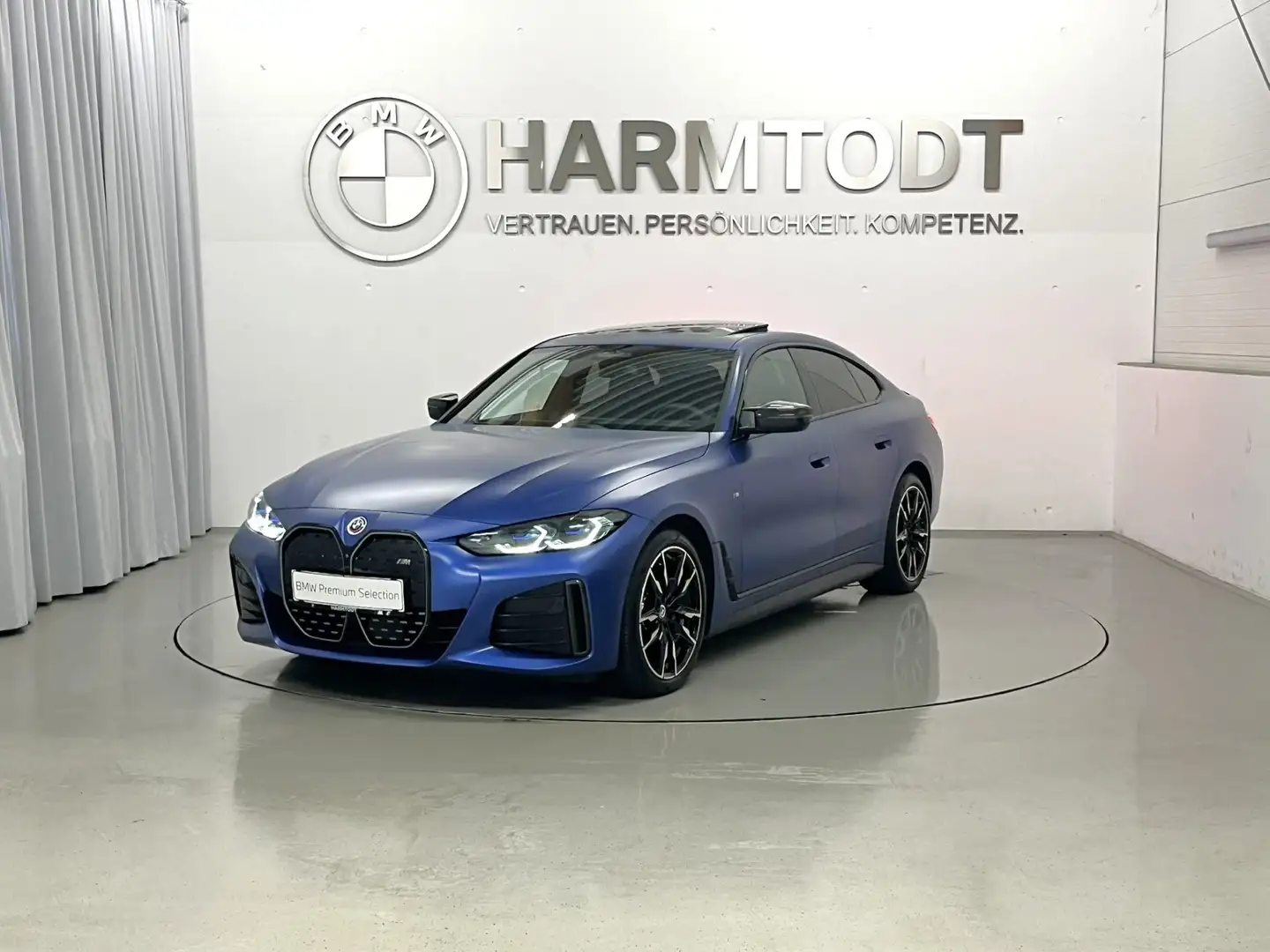 BMW i4 M50 *Innovationspaket / Ö-Paket / Schiebedach* Blau - 2