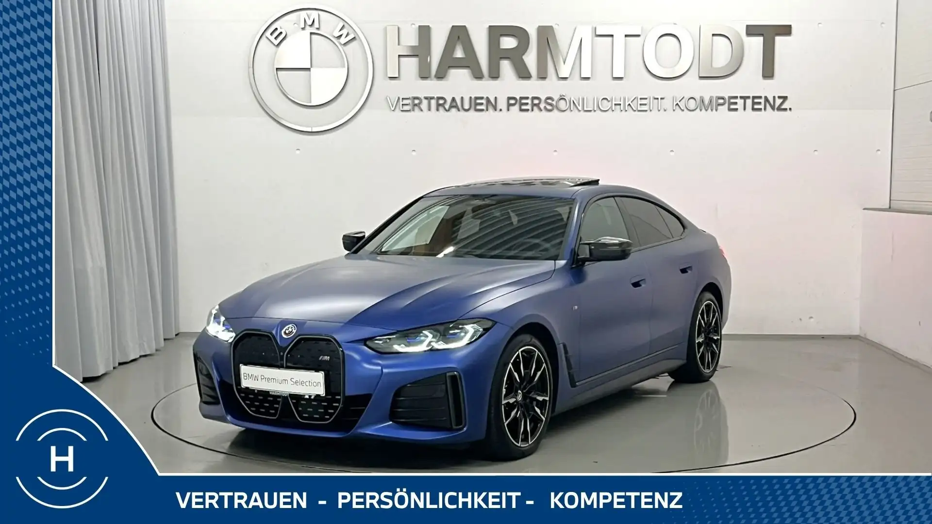 BMW i4 M50 *Innovationspaket / Ö-Paket / Schiebedach* Blau - 1
