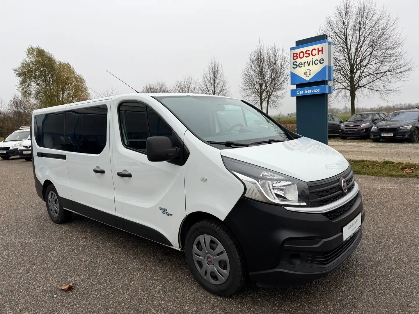 Fiat Talento L2H1, 9 Sitzer*MwSt.*AHK*Klima*langer Radstand* Blanc - 2