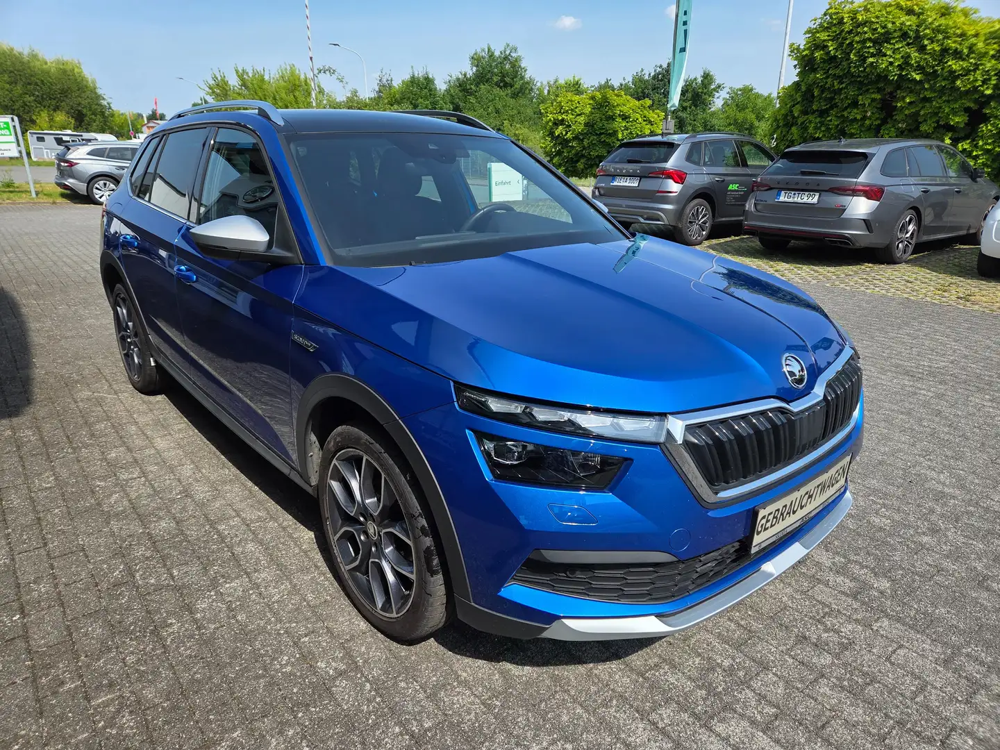 Skoda Kamiq Scoutline 1.5 TSI 110 kW DSG/PDC/Navi Bleu - 1
