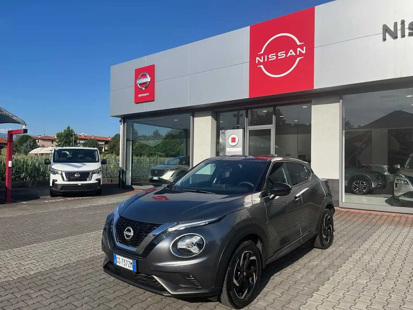Nissan Juke 2ª serie 1.0 DIG-T 114 CV Acenta Gris - 1
