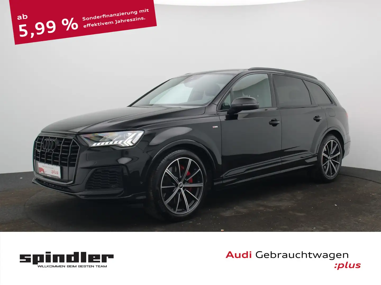 Audi Q7 S-Line 55 TFSIe quattro / Navi+, Matrix, B&O Noir - 1