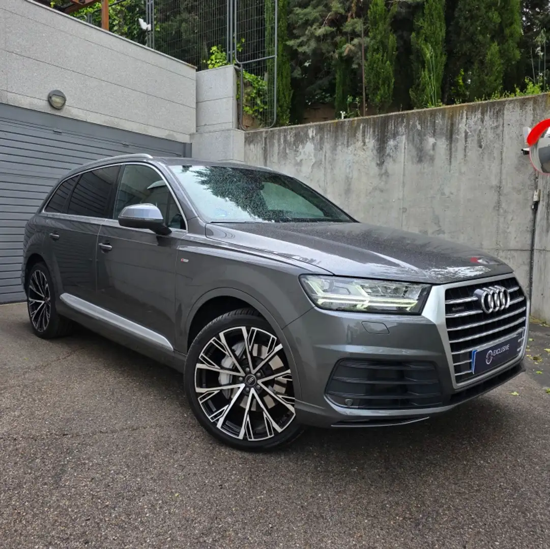 Audi Q7 50 TDI S line quattro Gris - 1