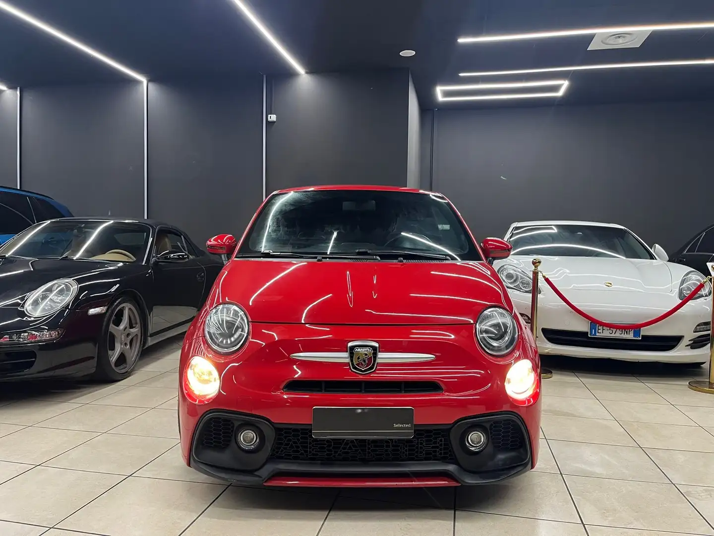 Abarth 595 1.4 t-jet 145cv 39.000 Km Rosso - 2