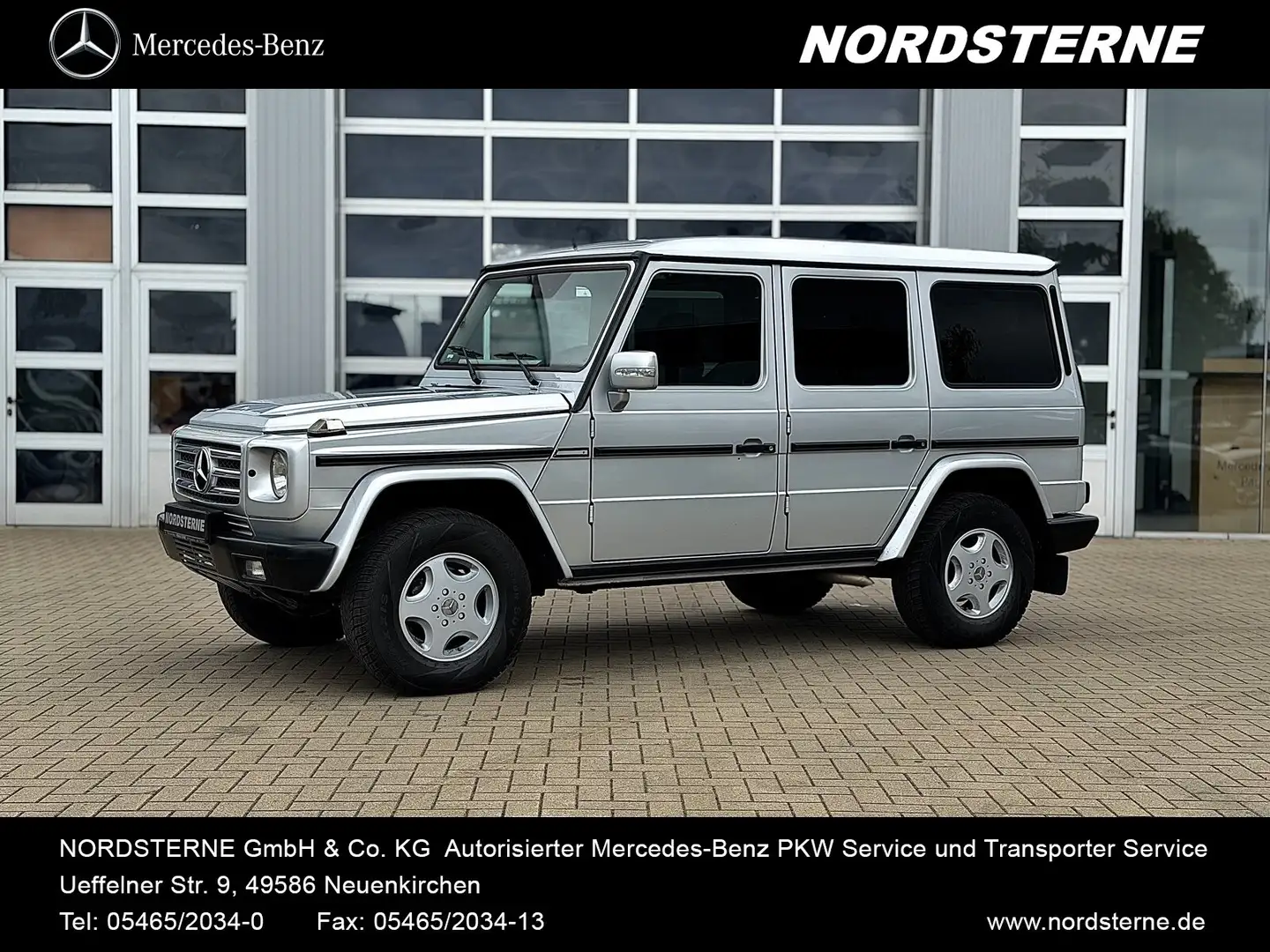 Mercedes-Benz G 270 G 270 MEMORY+SHD+STANDHZG+AHK+KLIMA Silber - 1