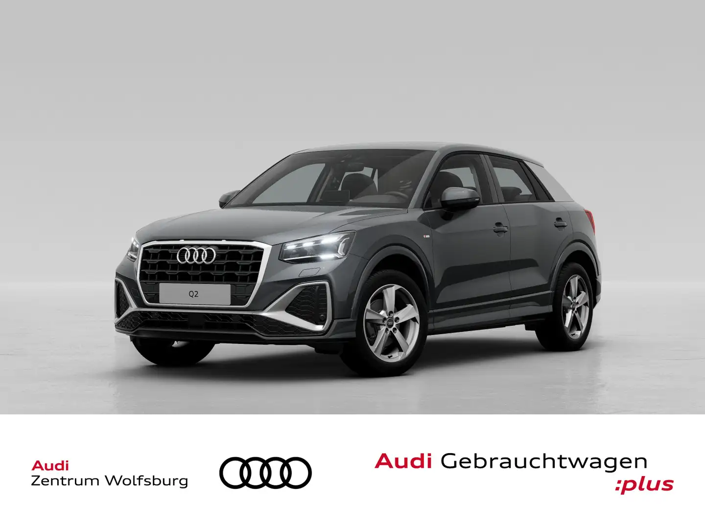 Audi Q2 35 TFSI S tronic S line MATRIX/VIRTUAL/SITZHZ Gris - 1