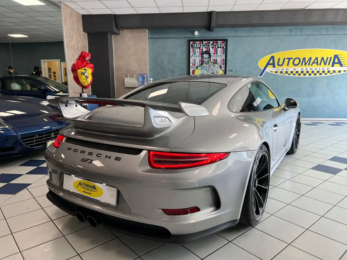 Porsche 911 991 GT3 111 PUNTI APPROVED Grigio - 1